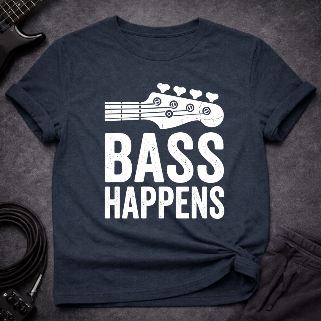 Bass Happens. T-Shirt