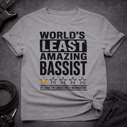 Least Amazing Bassist T-Shirt