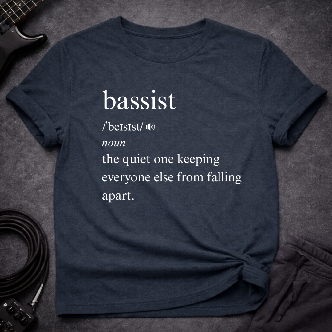 Bassist Definition T-Shirt