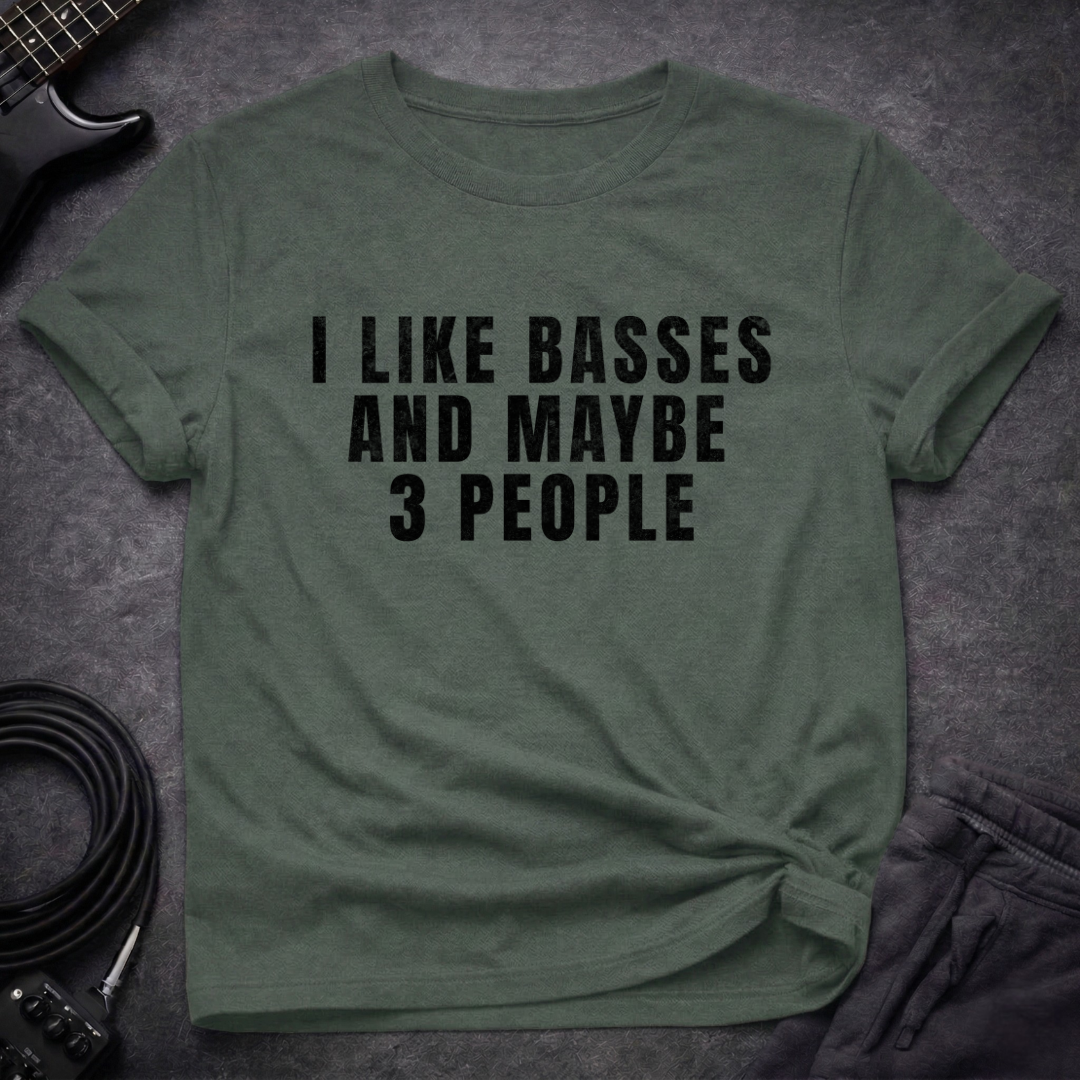 Bass And 3 People T-Shirt