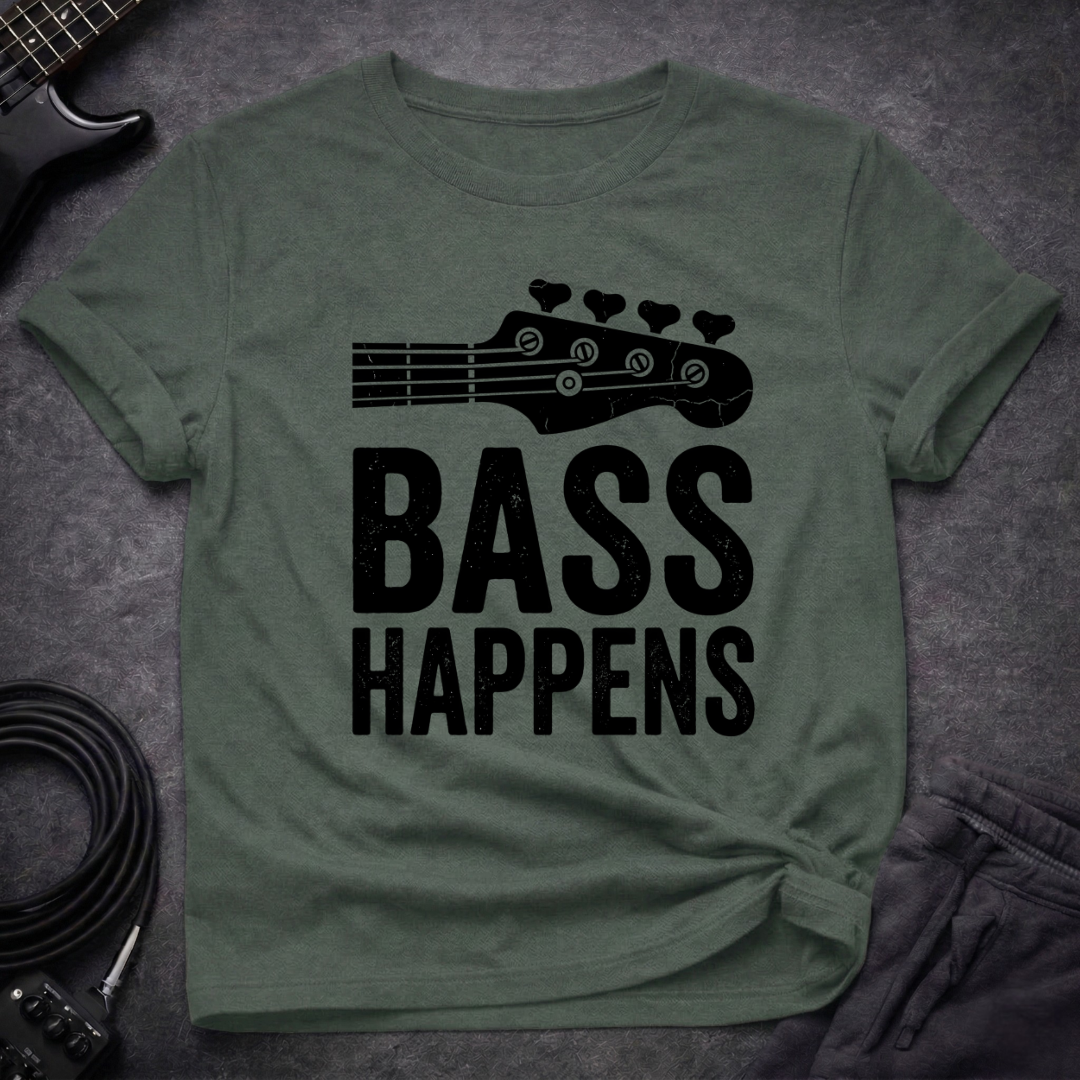 Bass Happens. T-Shirt