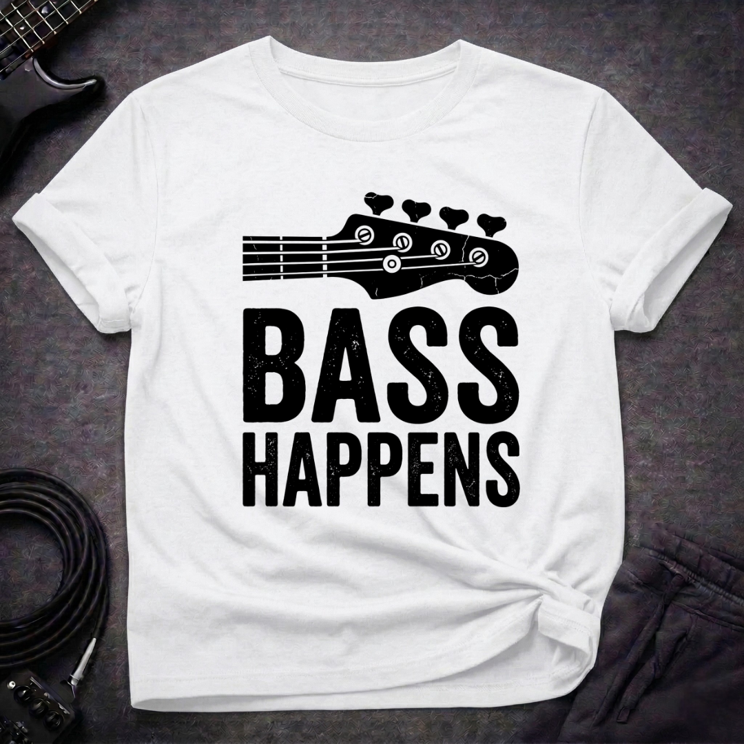 Bass Happens. T-Shirt