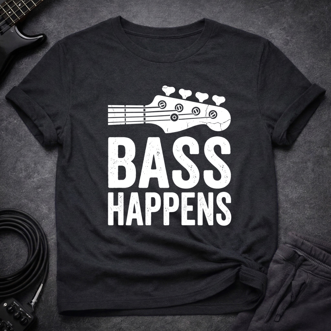 Bass Happens. T-Shirt