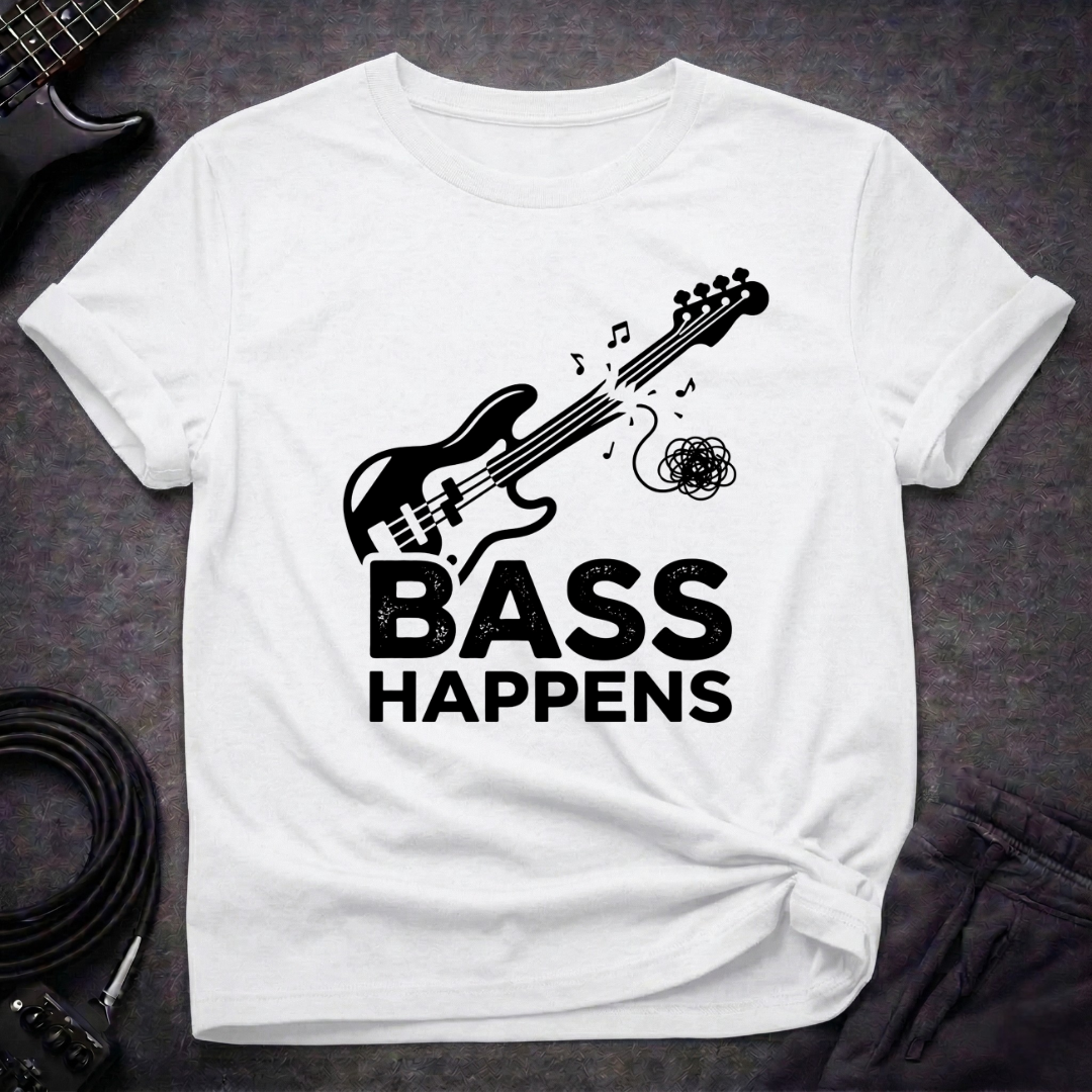 Bass. Happens. T-Shirt
