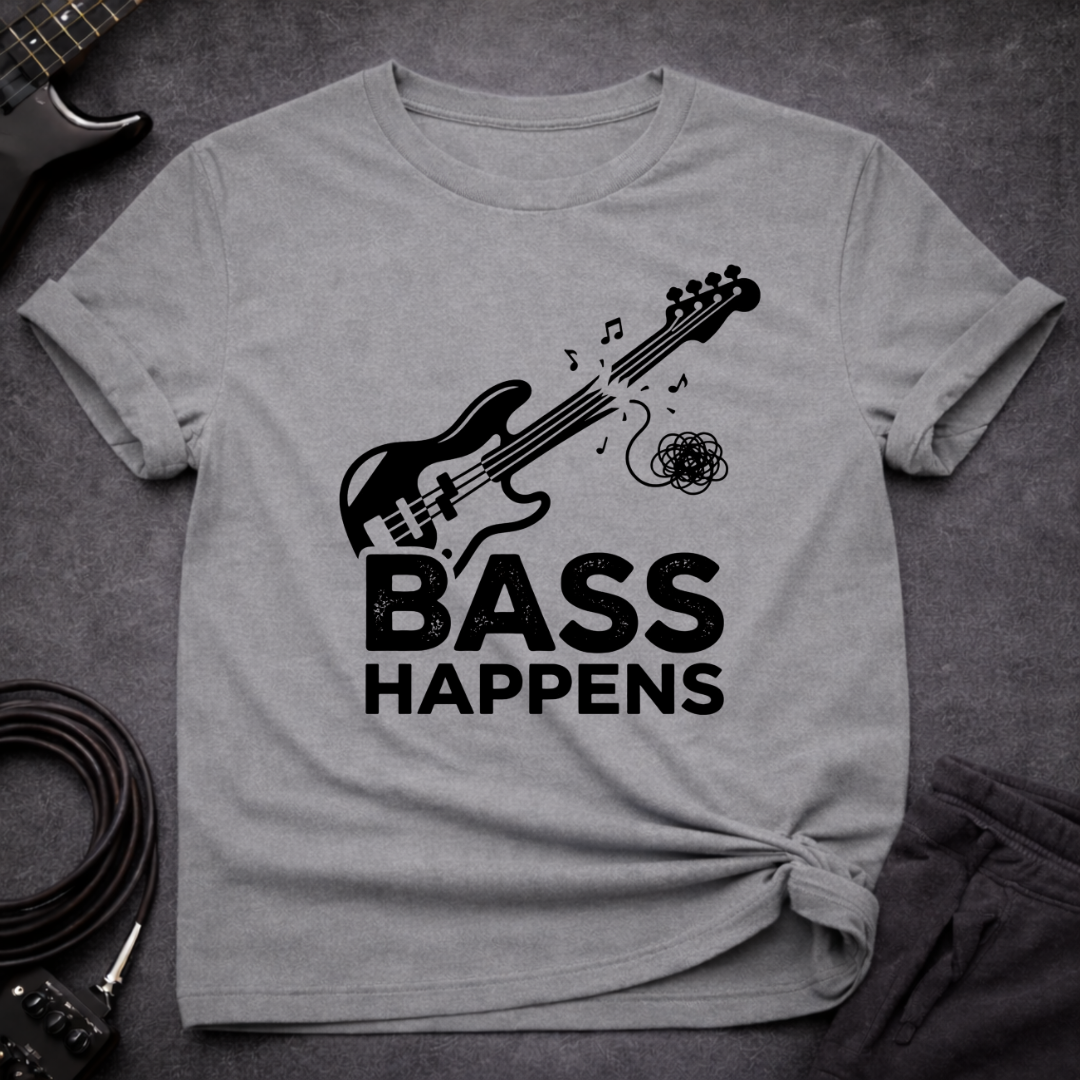 Bass. Happens. T-Shirt