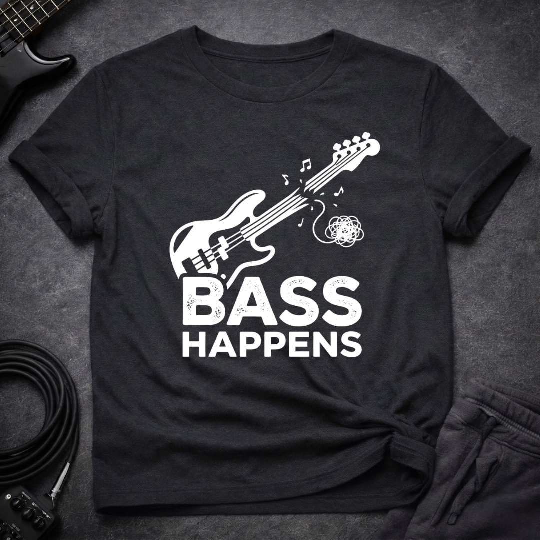 Bass. Happens. T-Shirt