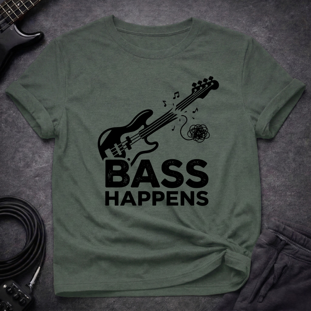 Bass. Happens. T-Shirt