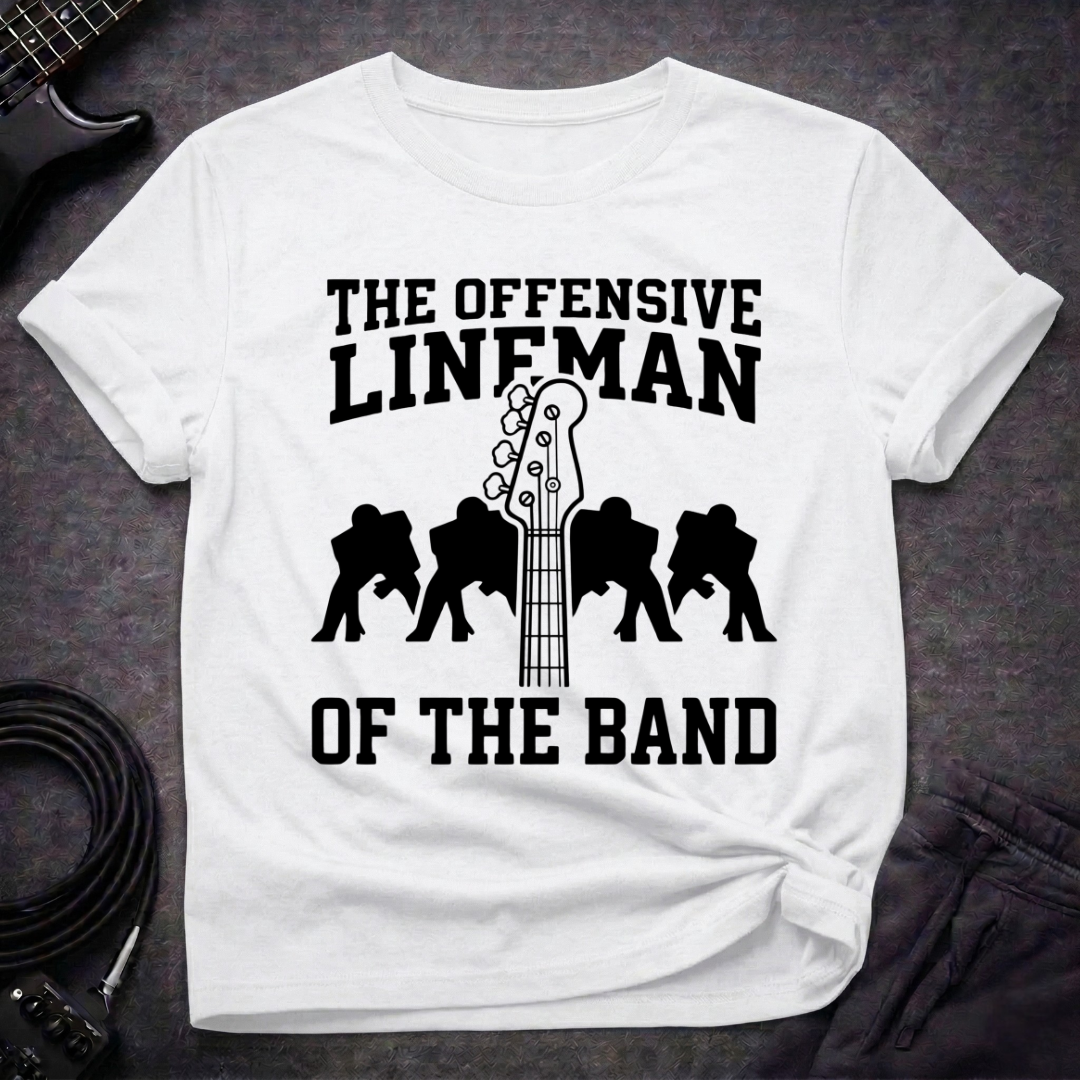 Offensive Lineman Band T-Shirt