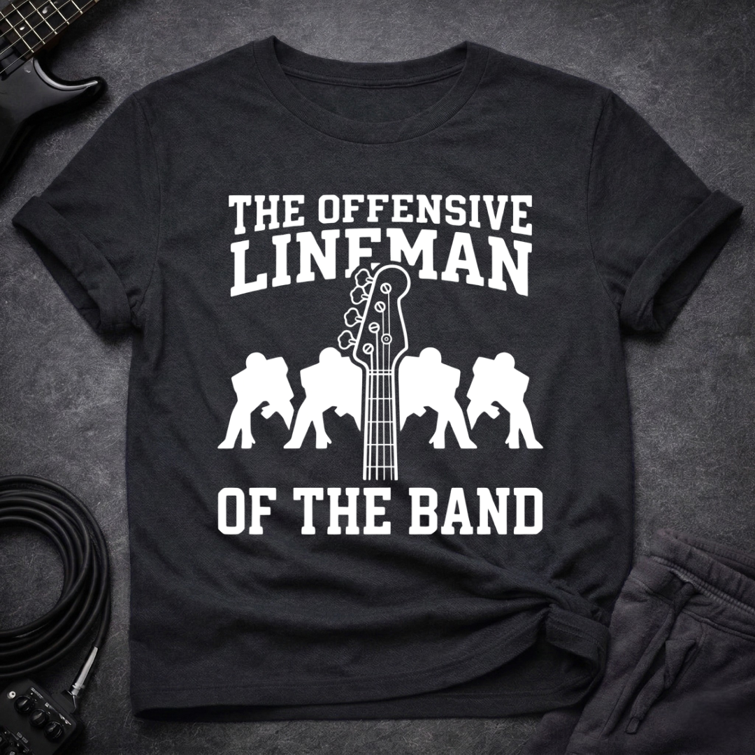 Offensive Lineman Band T-Shirt