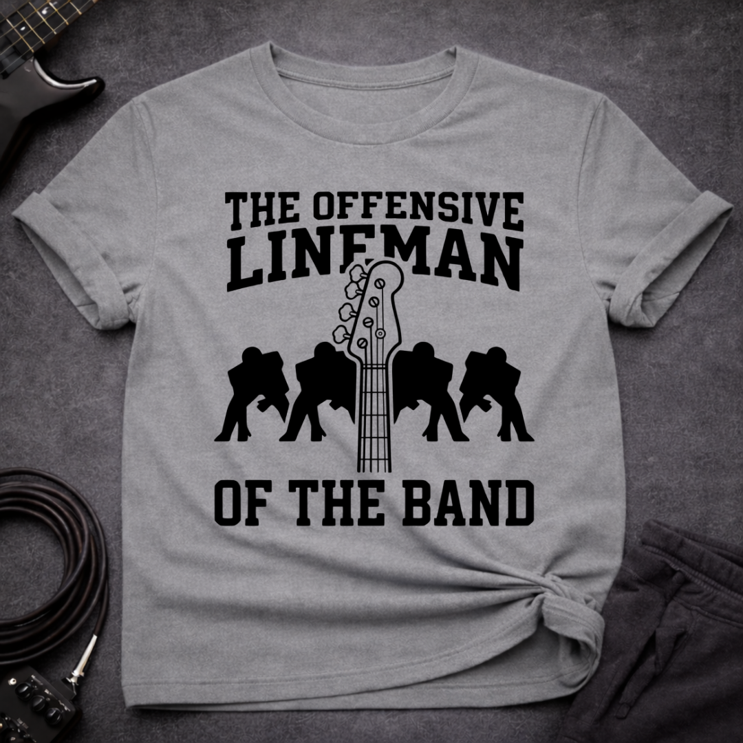 Offensive Lineman Band T-Shirt
