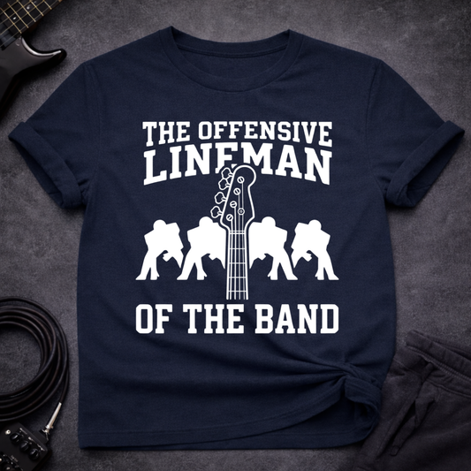 Offensive Lineman Band T-Shirt