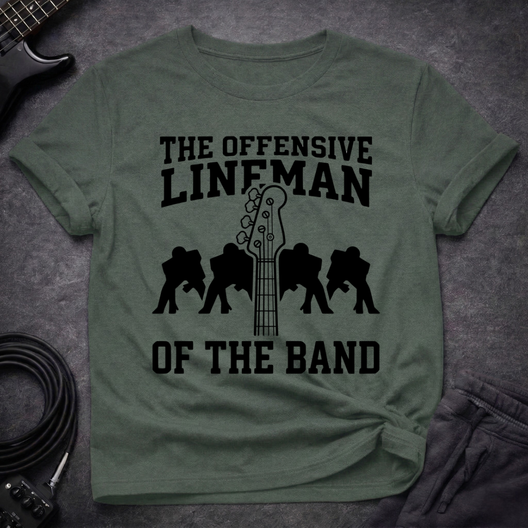 Offensive Lineman Band T-Shirt