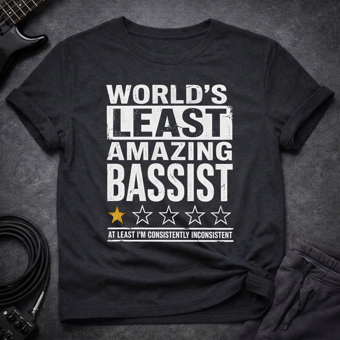 Least Amazing Bassist T-Shirt