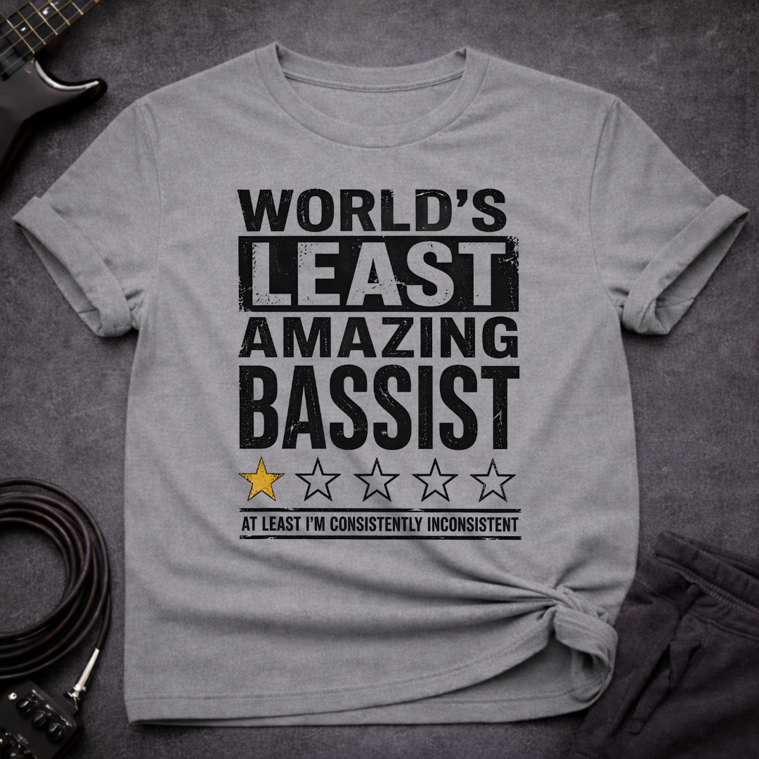 Least Amazing Bassist T-Shirt