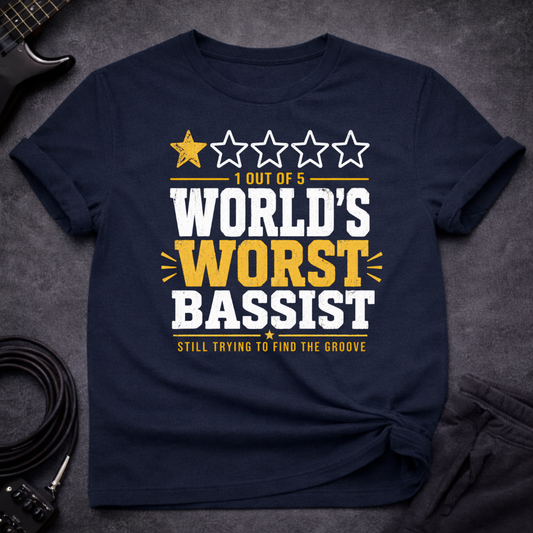 1 Star Bassist T-Shirt
