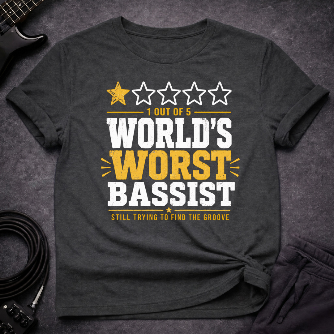 1 Star Bassist T-Shirt