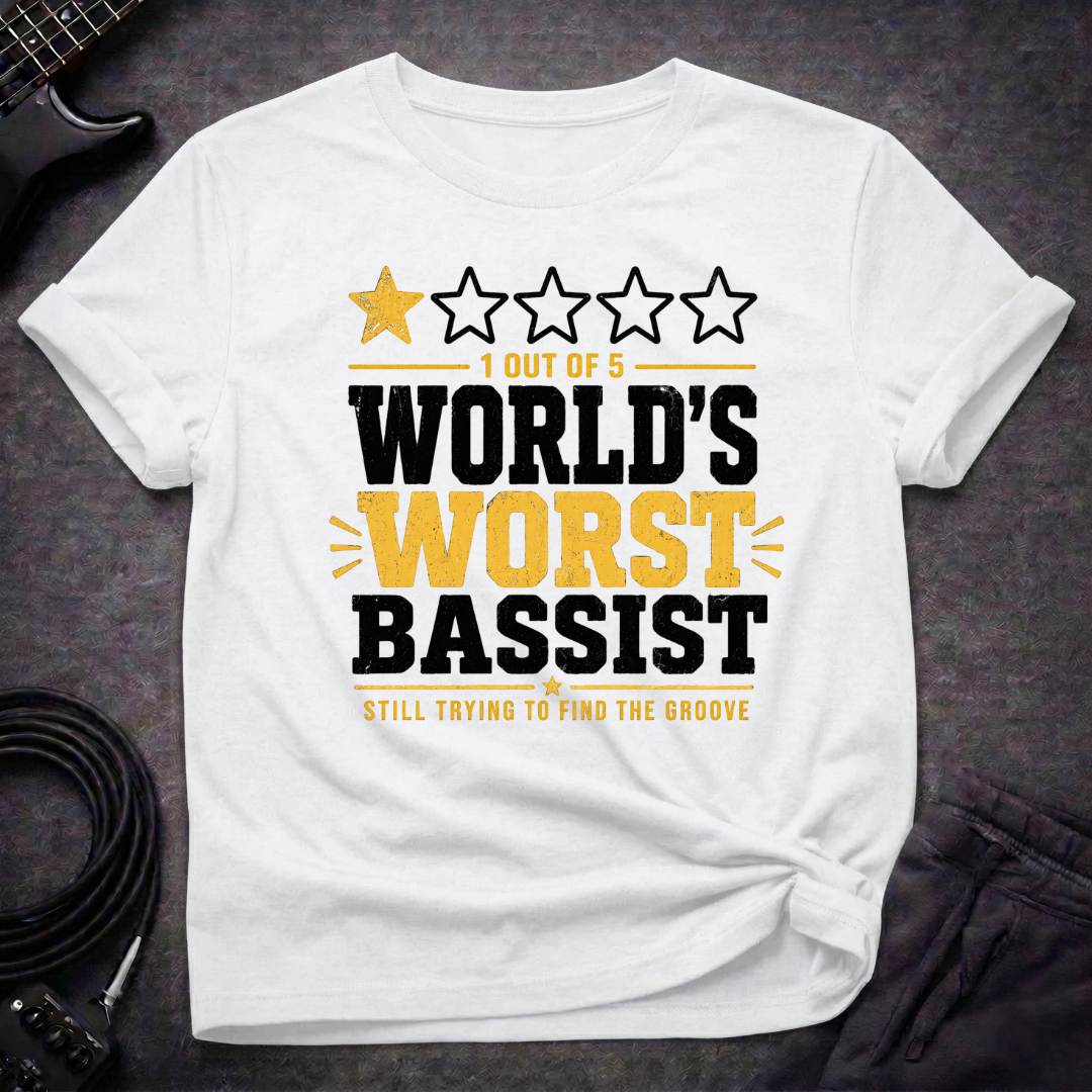 1 Star Bassist T-Shirt
