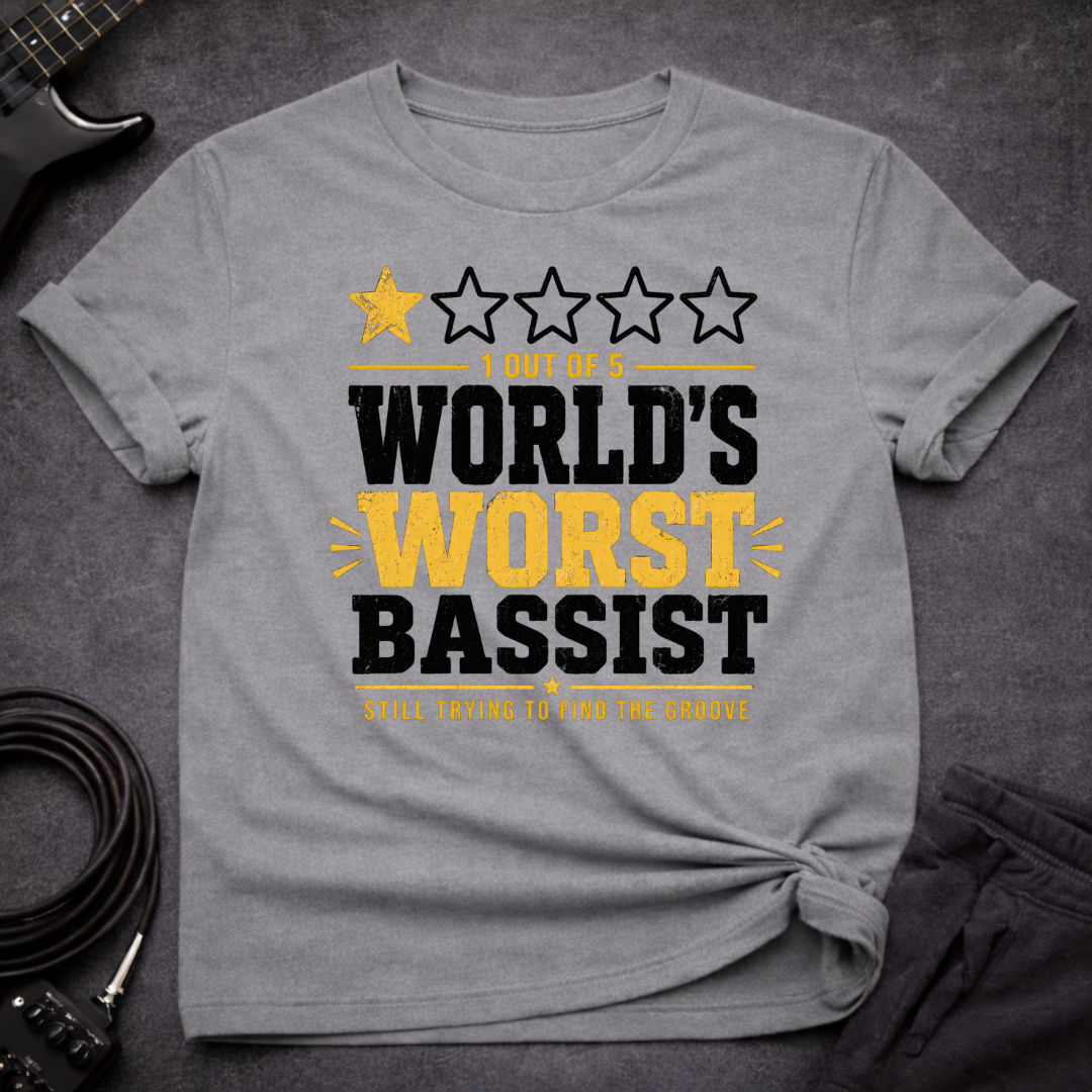 1 Star Bassist T-Shirt