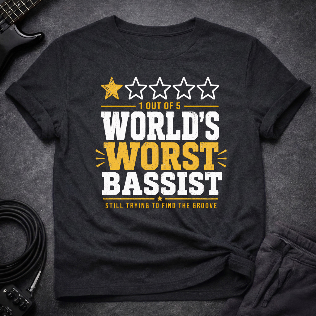 1 Star Bassist T-Shirt