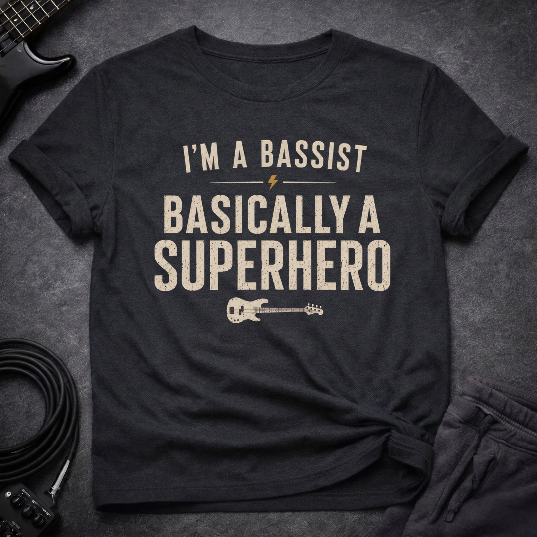 Basically A Superhero T-Shirt