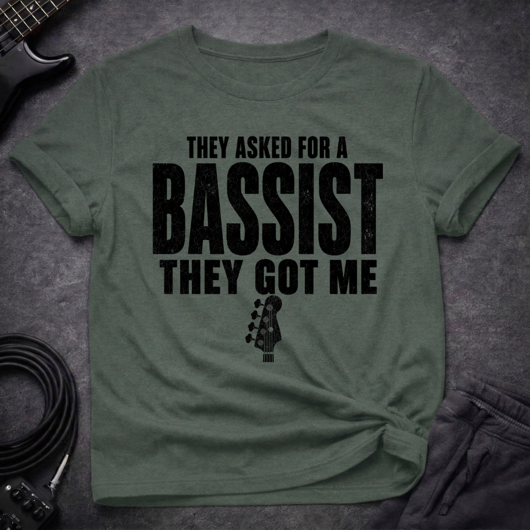 Asked For Bassists T-Shirt