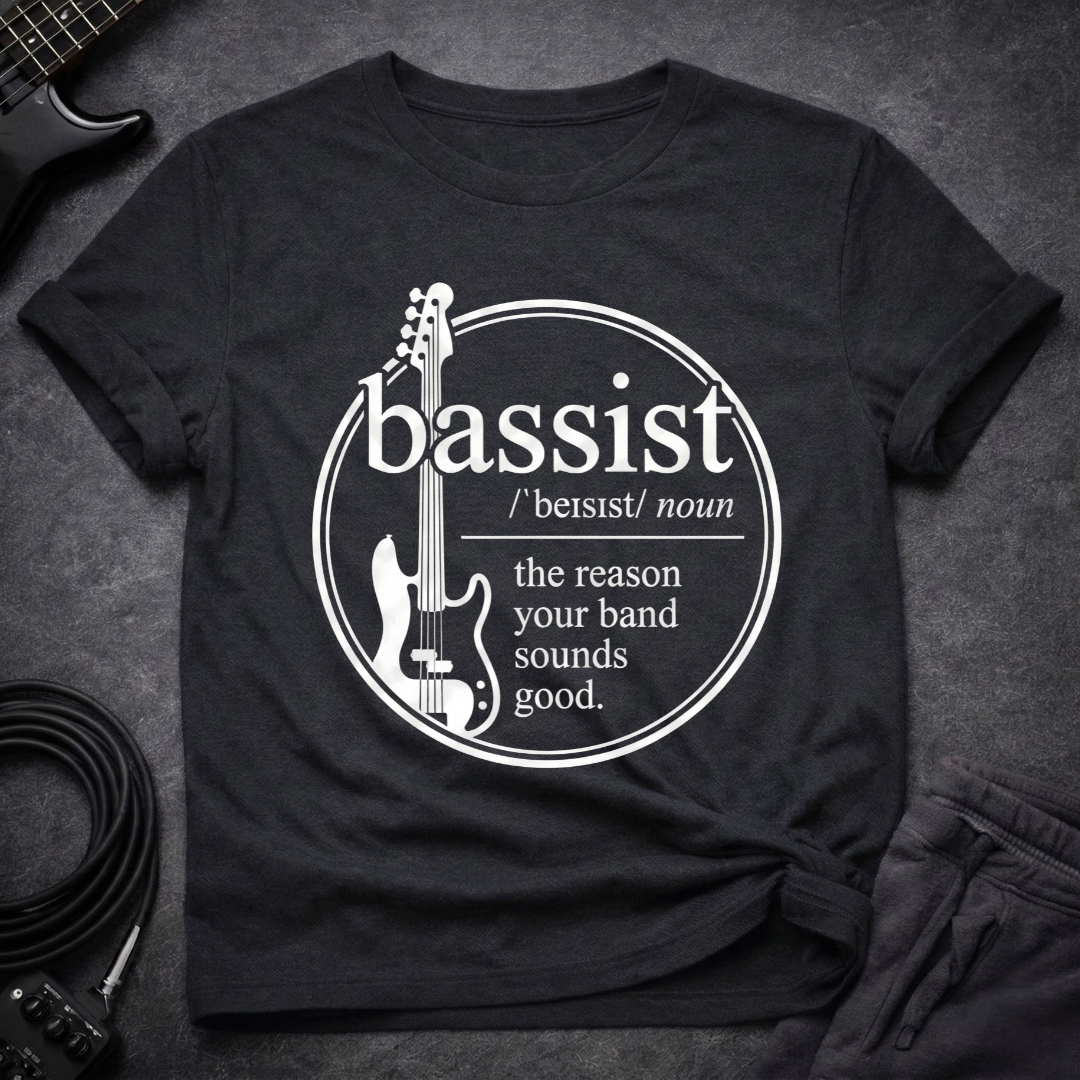 The Real MVP Bassist T-Shirt