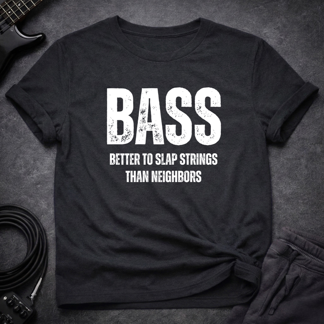 Bass Slap Strings T-Shirt