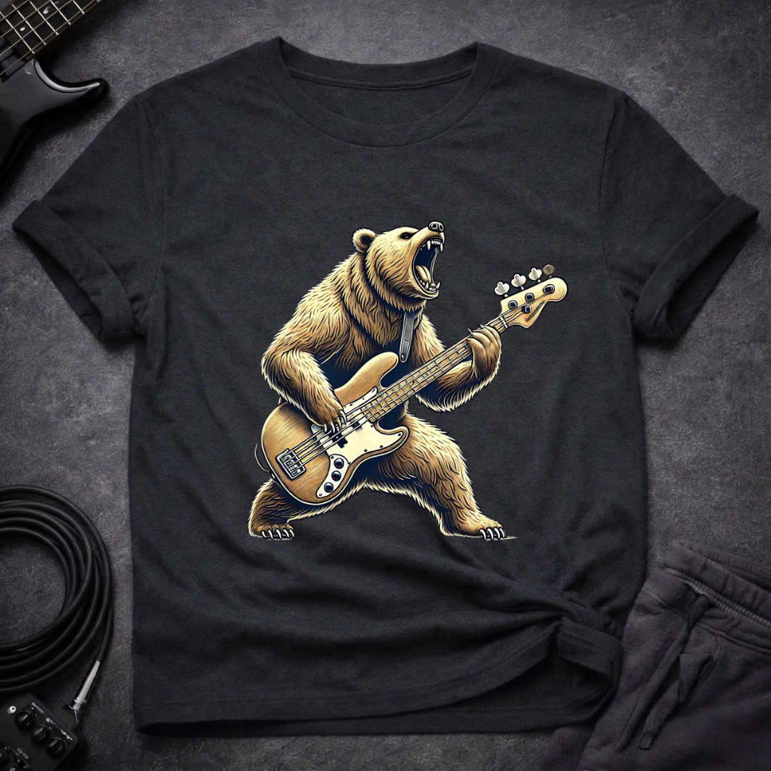 Bear Bassist T-Shirt