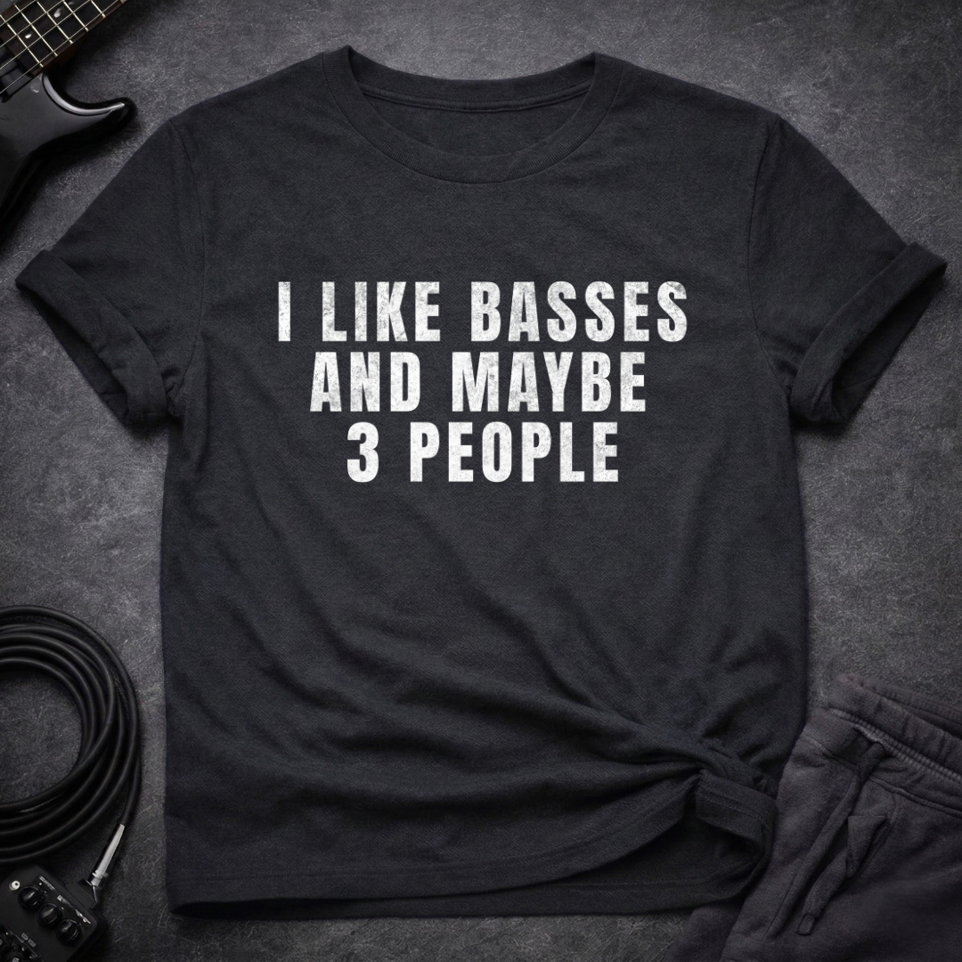 Bass And 3 People T-Shirt