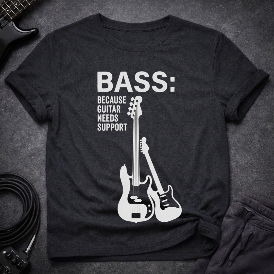 Guitar Needs Support T-Shirt