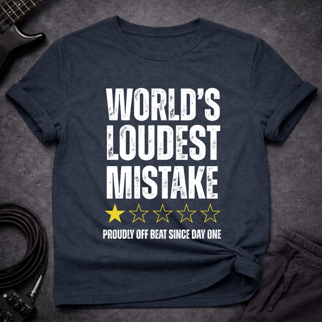 World's Loudest Mistake T-Shirt
