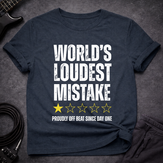 World's Loudest Mistake T-Shirt