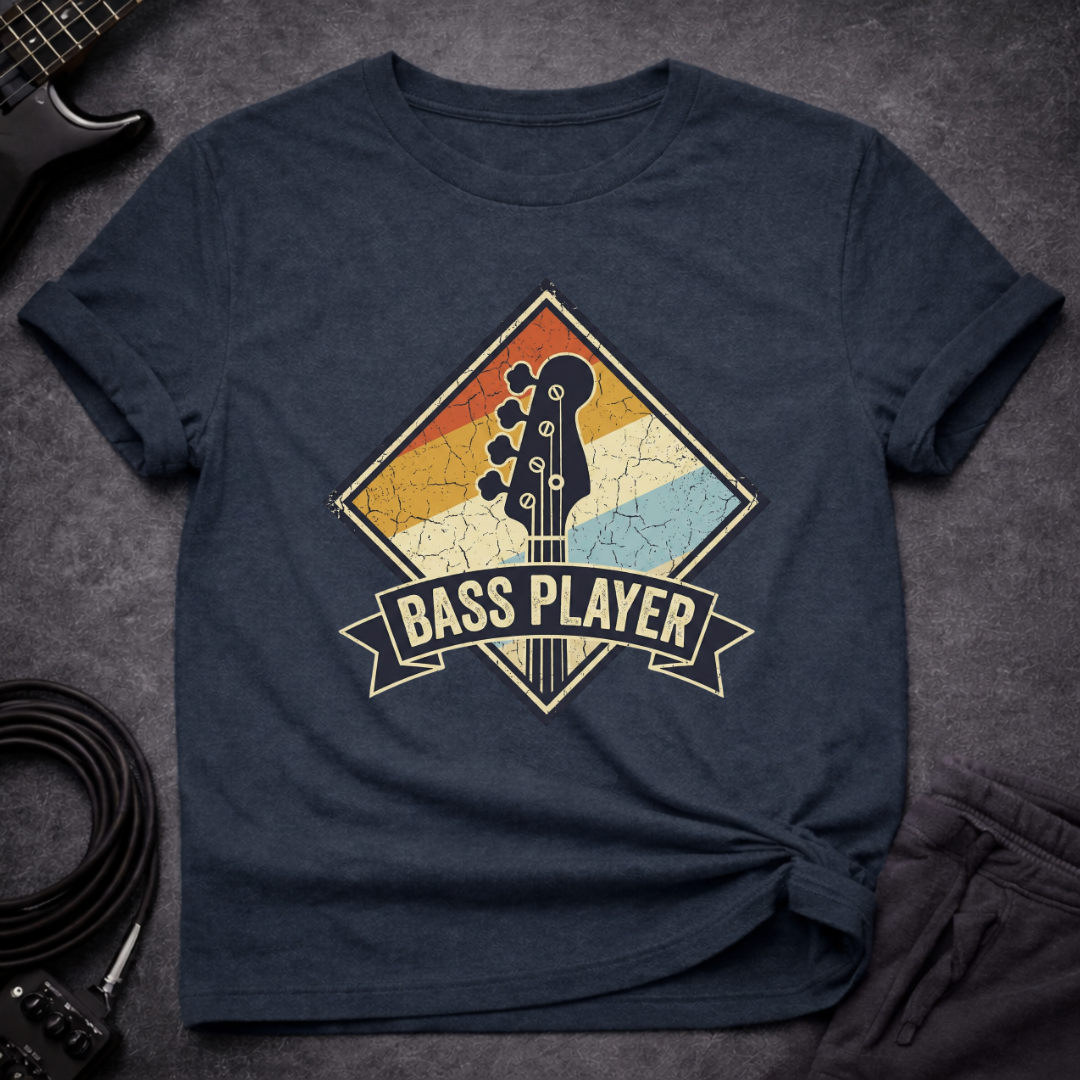 Bass Player Badge T-Shirt