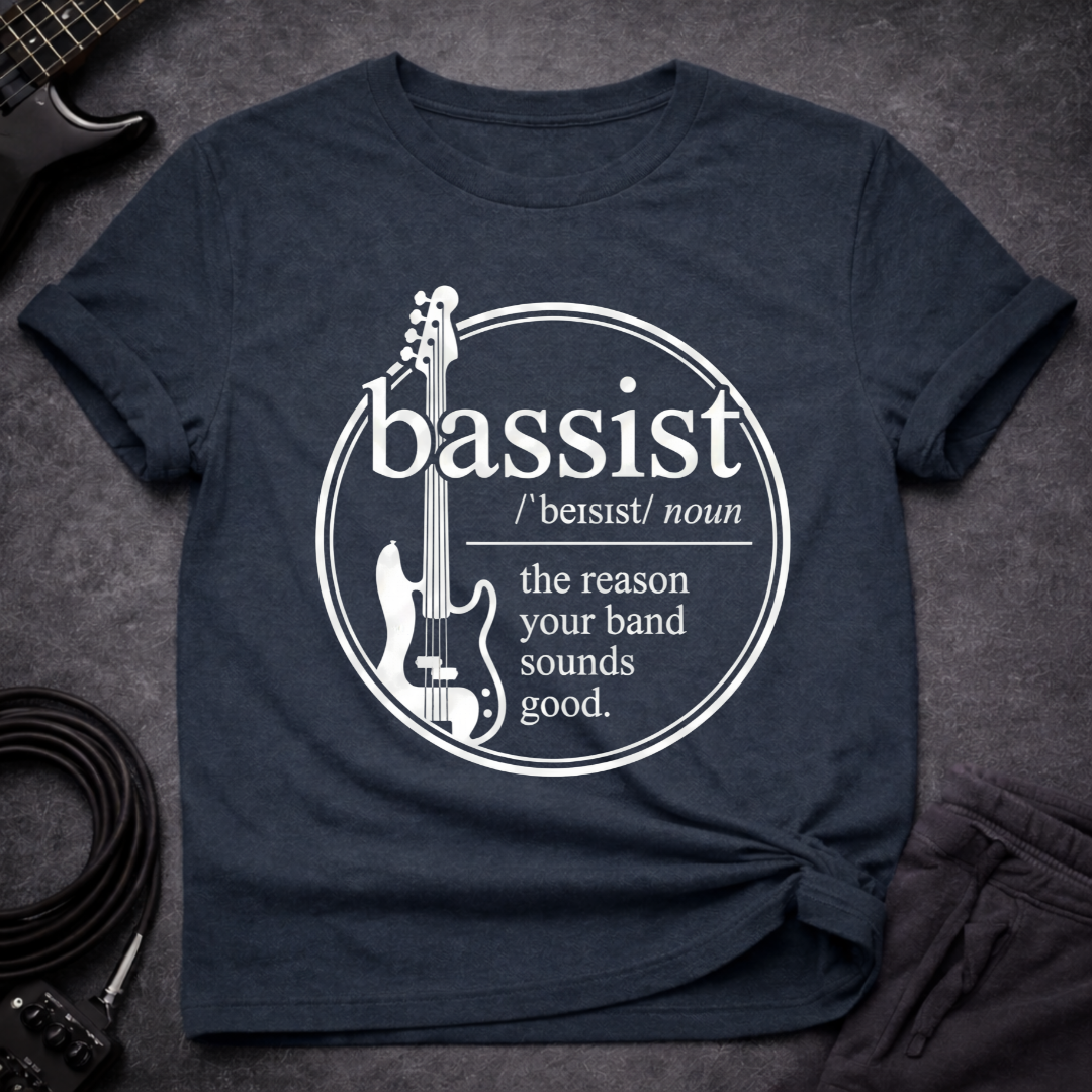 The Real MVP Bassist T-Shirt
