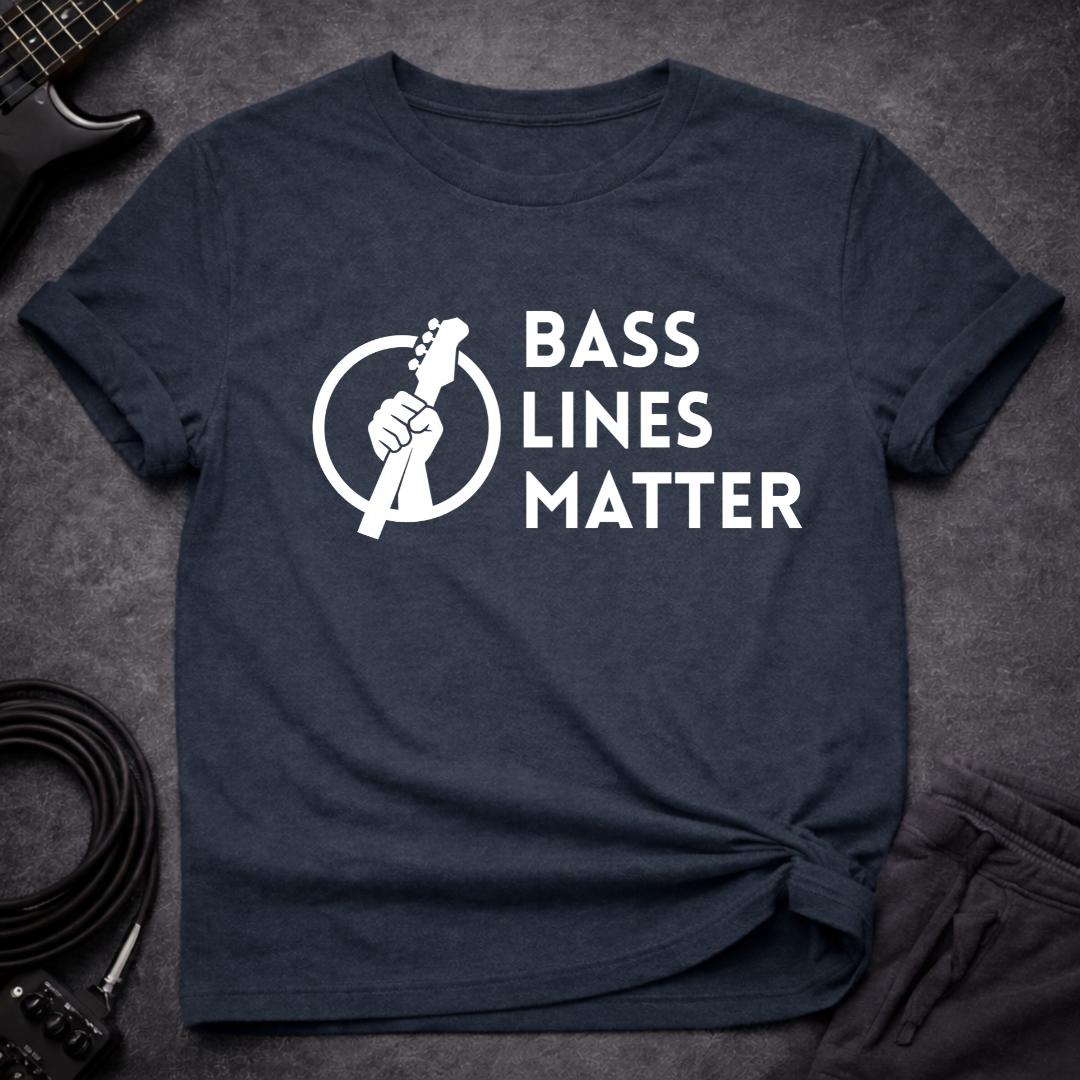 Bass Lines Matter Logo T-Shirt