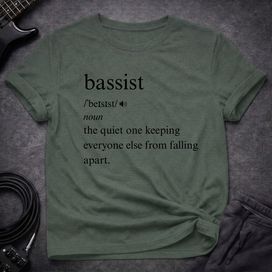 Bassist Definition T-Shirt