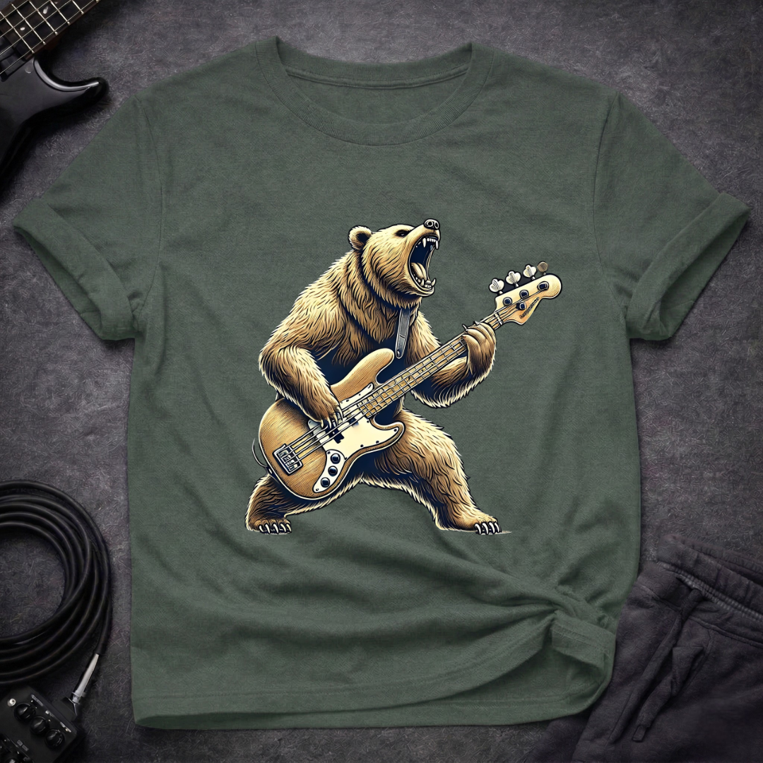 Bear Bassist T-Shirt