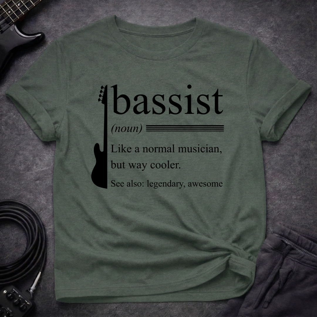 Definition Bassist T-Shirt