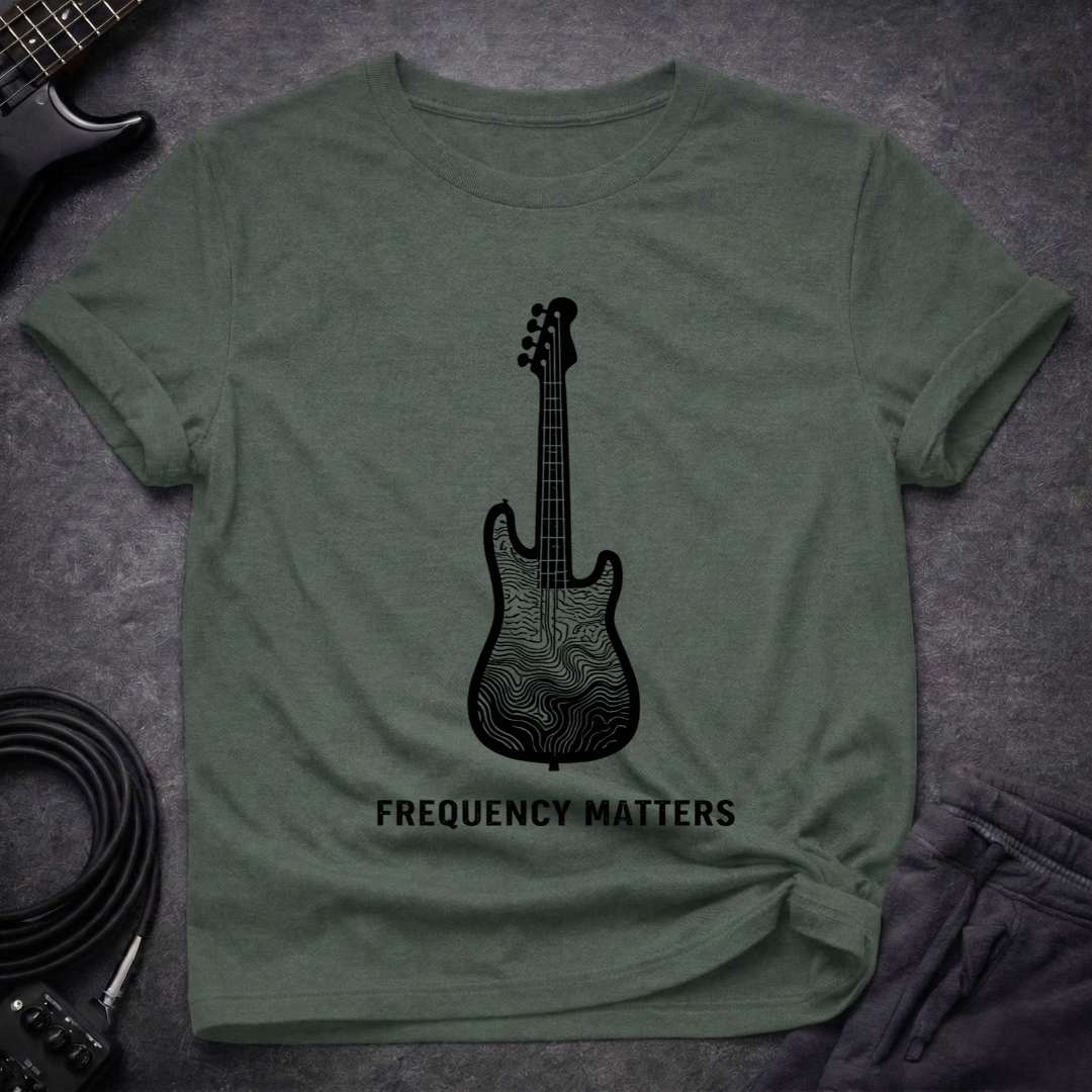 Bass Frequency Matters T-Shirt