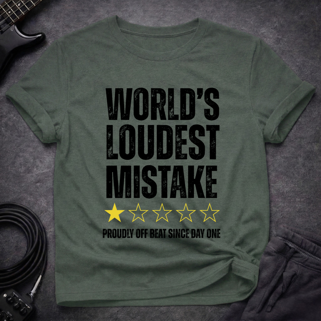 World's Loudest Mistake T-Shirt