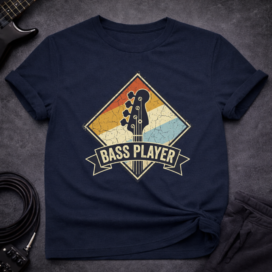 Bass Player Badge T-Shirt