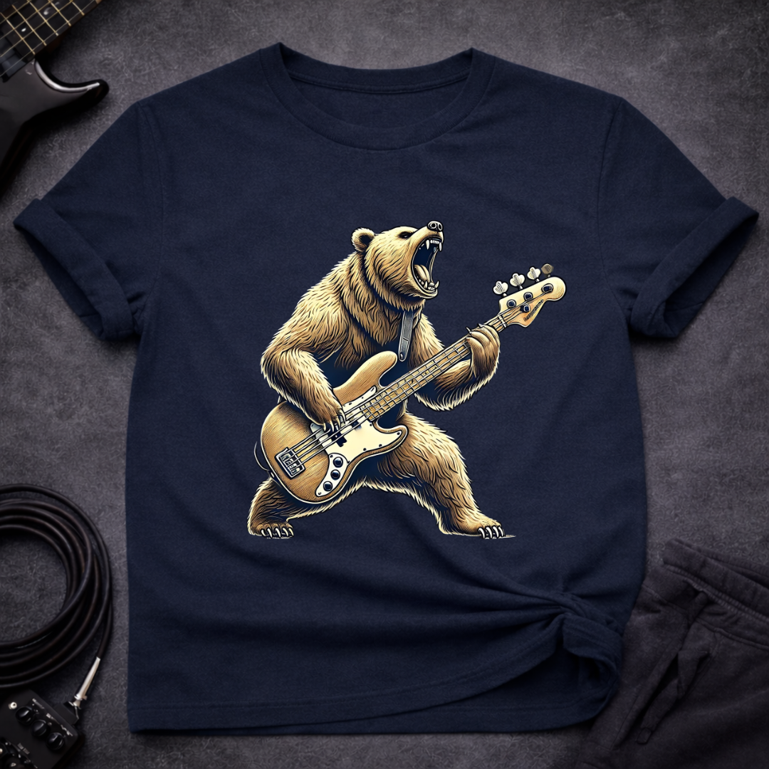 Bear Bassist T-Shirt