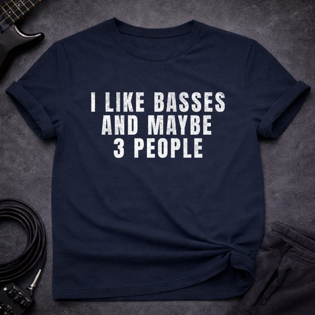 Bass And 3 People T-Shirt