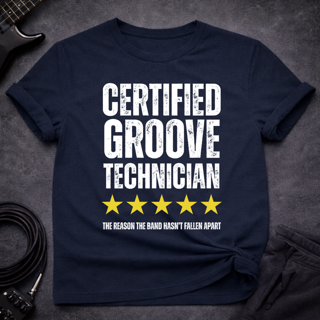 Certified Groove Technician T-Shirt