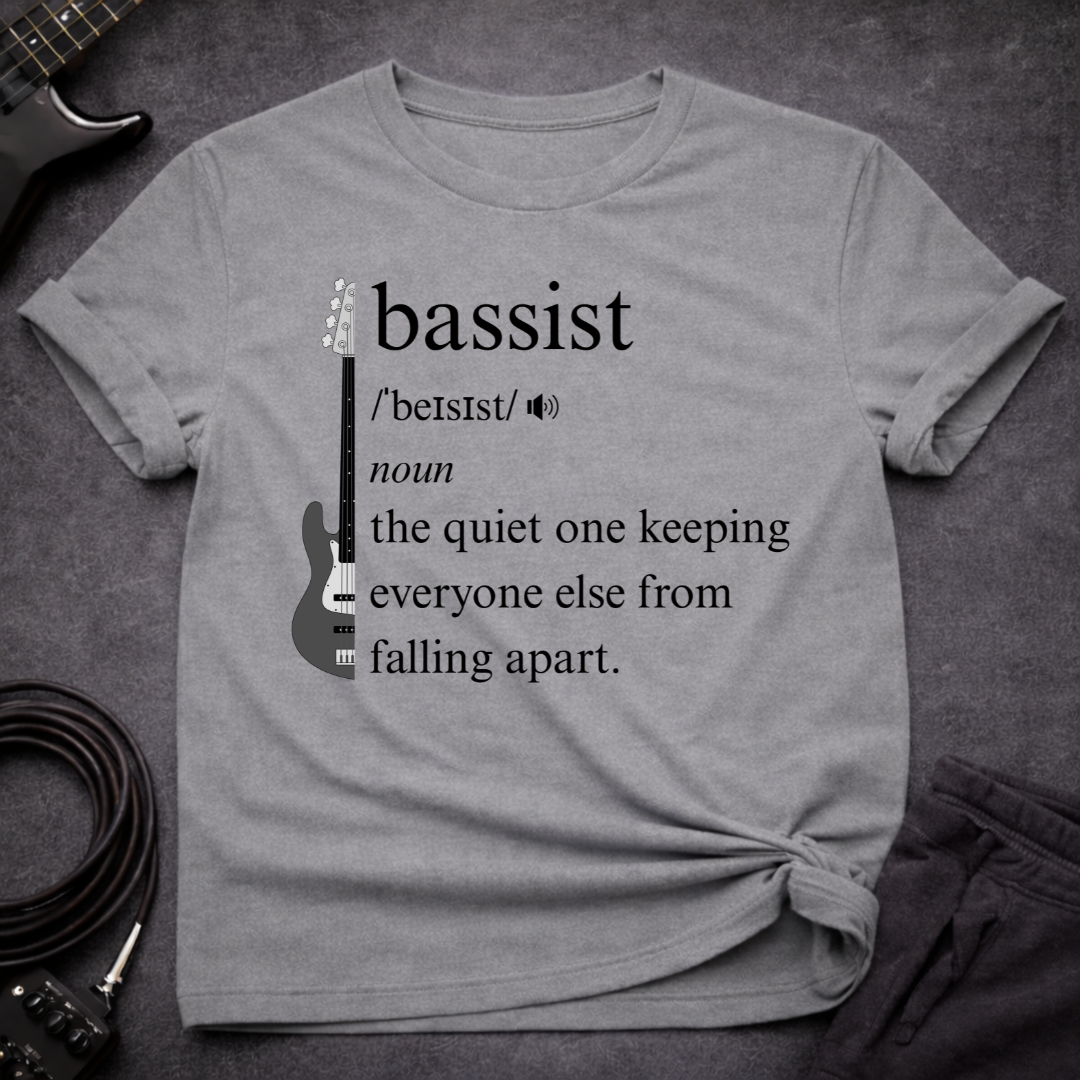 Bassist Definition T-Shirt