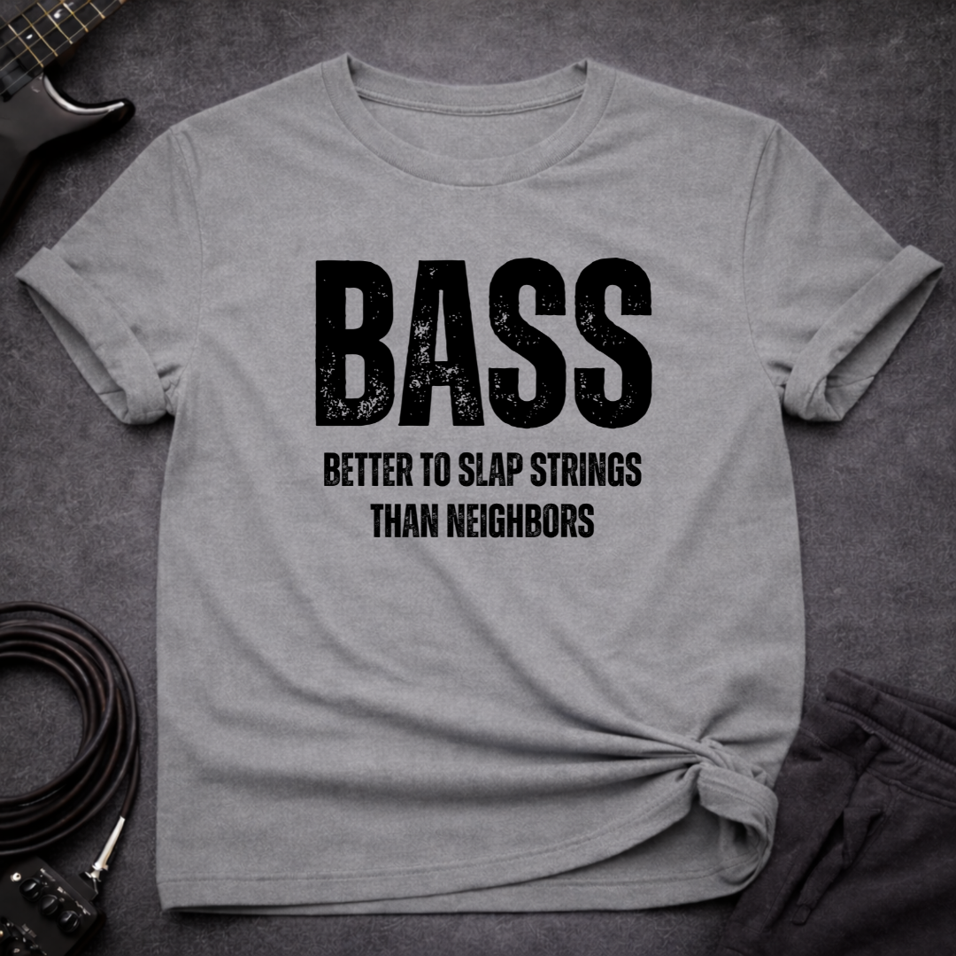 Bass Slap Strings T-Shirt