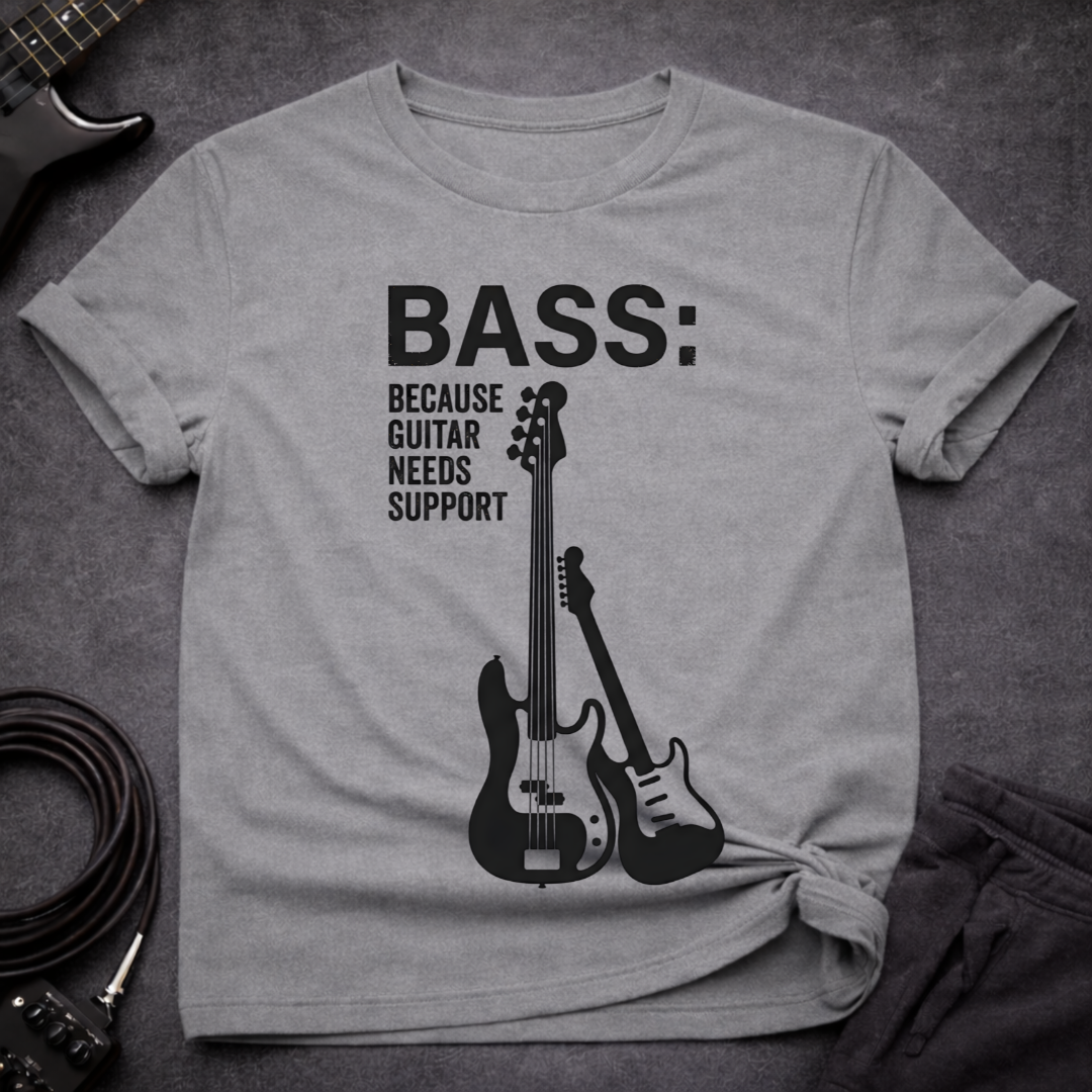 Guitar Needs Support T-Shirt