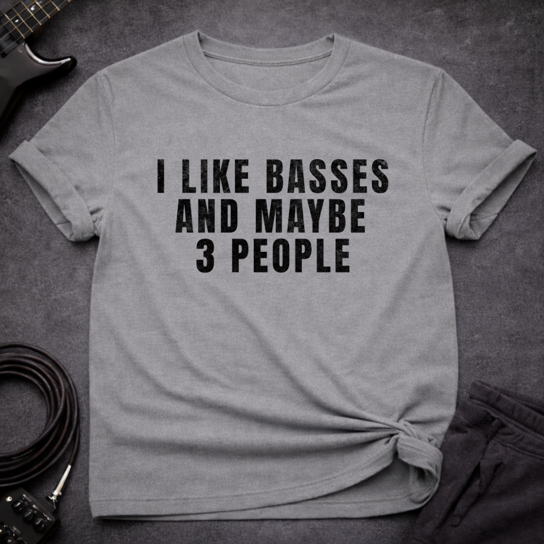Bass And 3 People T-Shirt