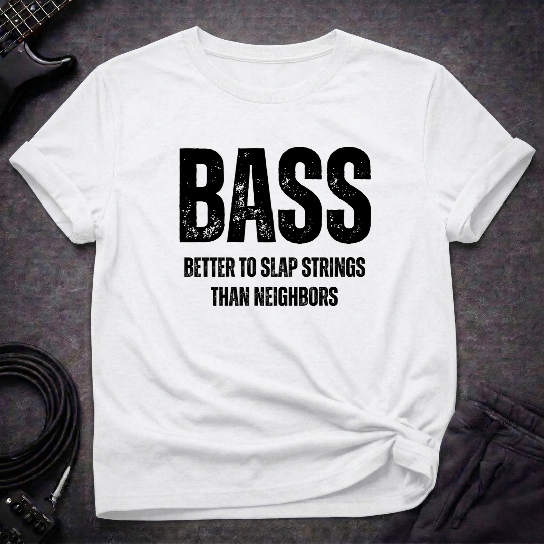 Bass Slap Strings T-Shirt