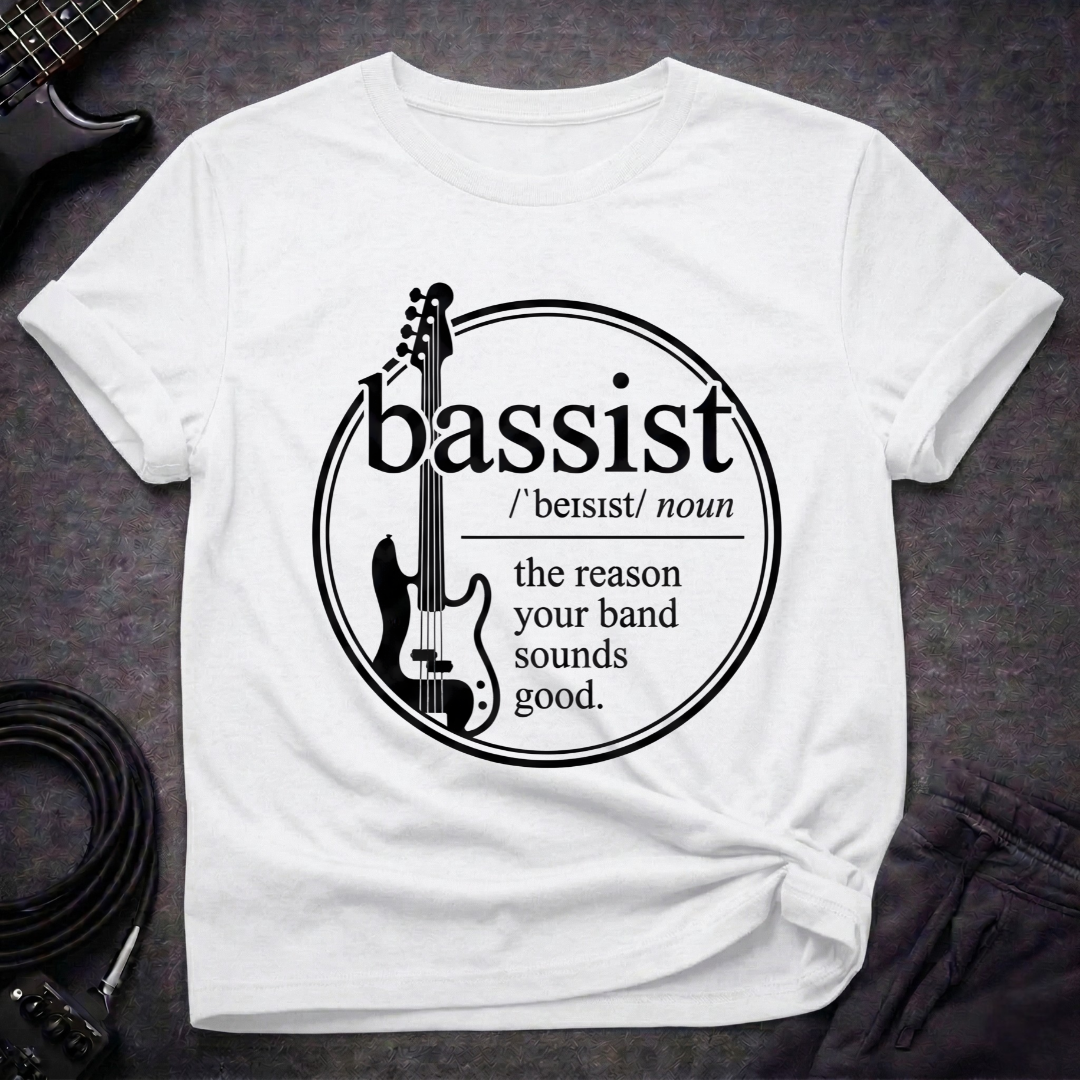 The Real MVP Bassist T-Shirt